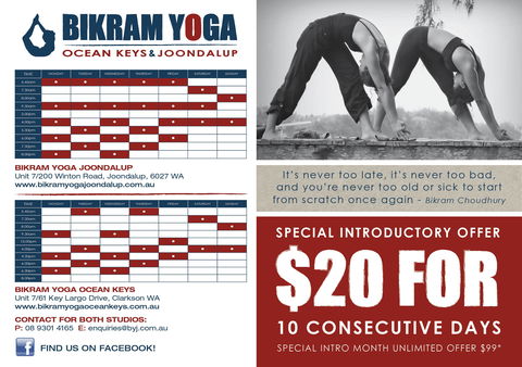 Bikram Yoga Ocean Keys & Joondalup - Perth Private Schools 1