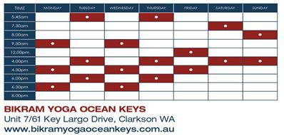 Bikram Yoga Ocean Keys & Joondalup - Perth Private Schools 3