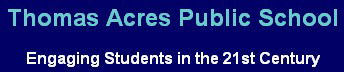 Thomas Acres Public School - Perth Private Schools 0