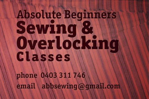 Absolute Beginners Sewing And Overlocking Classes - Perth Private Schools 0