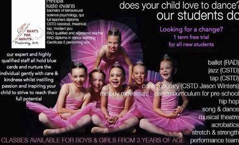 Beats Per Minute Performing Arts - Perth Private Schools 1